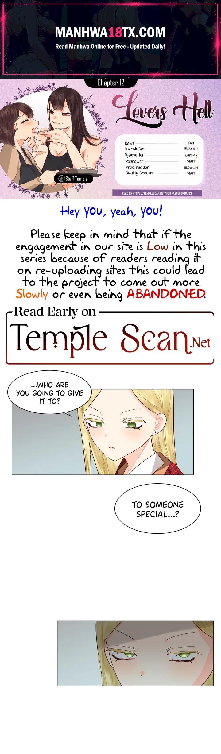 Lesbian Sex Hell Chapter 12 - Page 1
