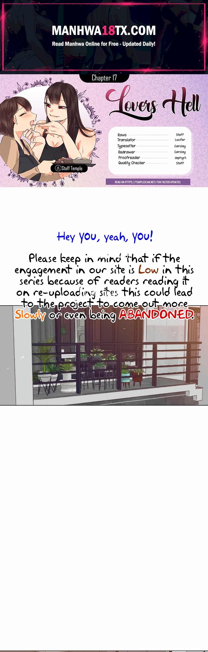 Lesbian Sex Hell Chapter 17 - Page 1