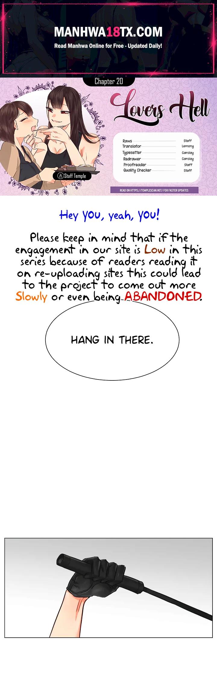 Lesbian Sex Hell Chapter 20 - Page 1