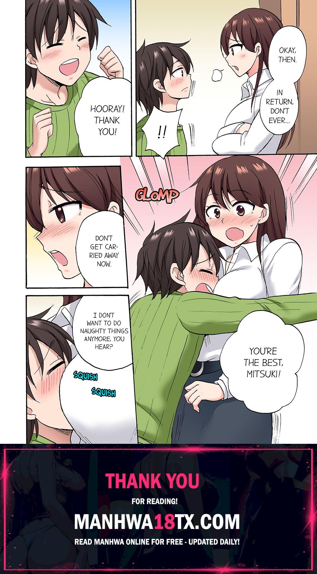 You Said Just the Tip… I Asked My Brother’s Girlfriend to Have Sex With Me Without a Condom!! Chapter 40 - Page 8