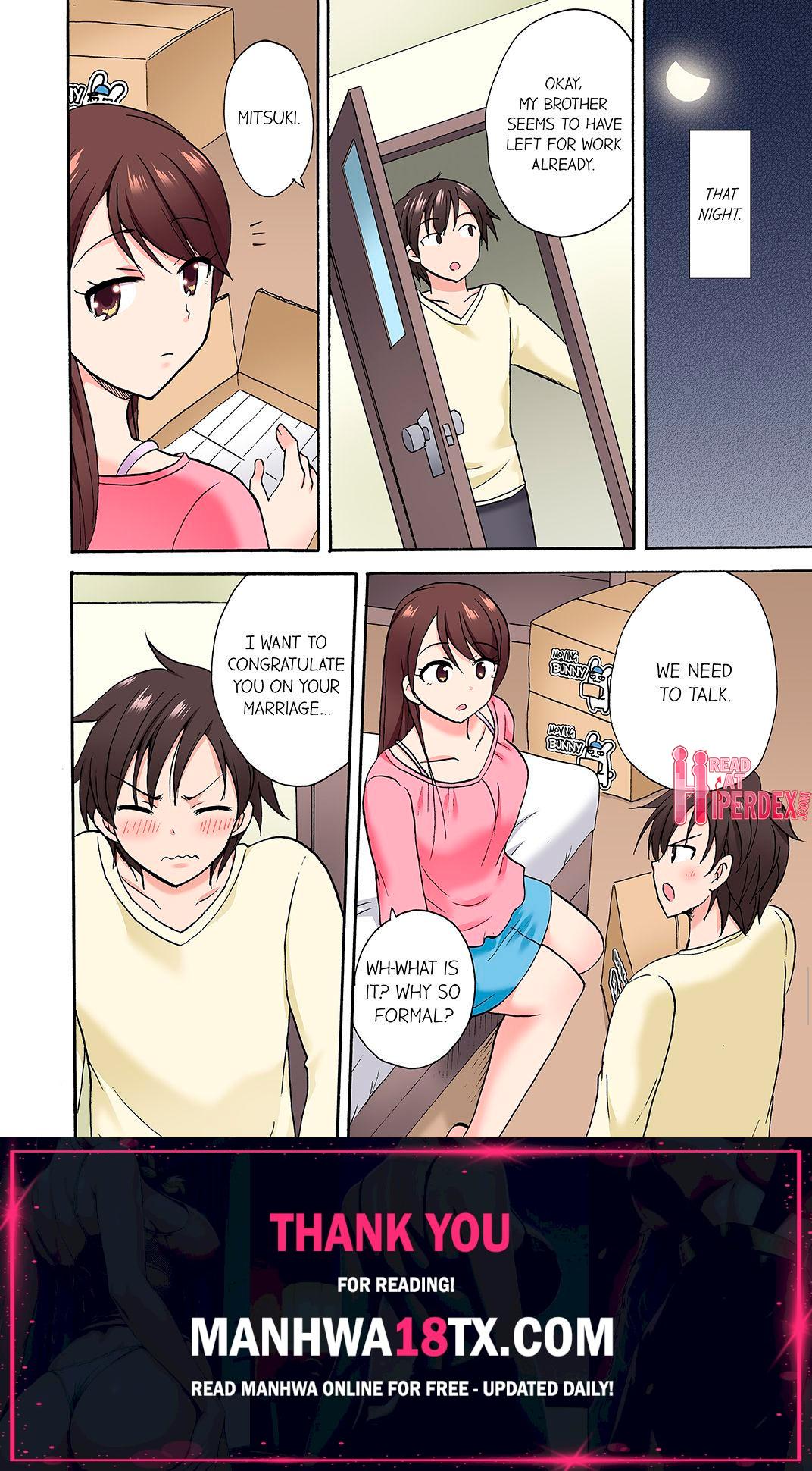 You Said Just the Tip… I Asked My Brother’s Girlfriend to Have Sex With Me Without a Condom!! Chapter 49 - Page 8