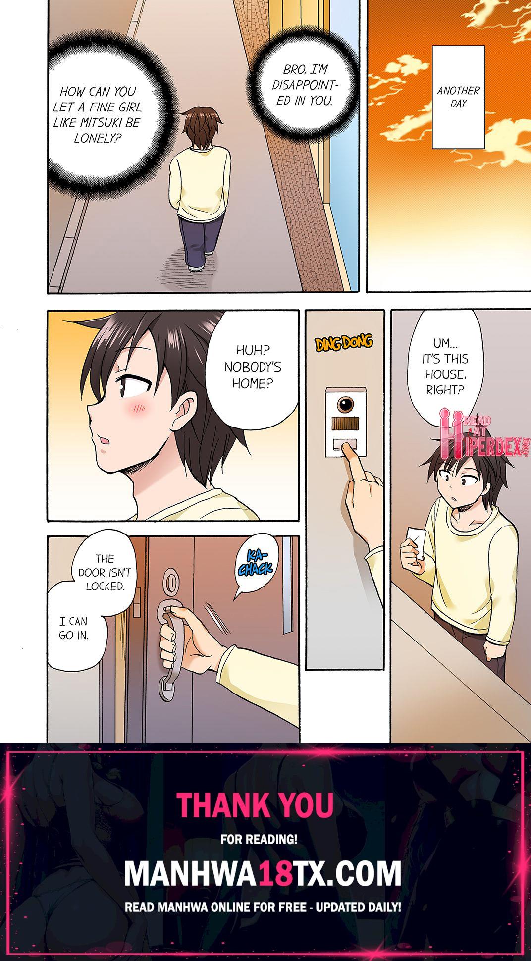 You Said Just the Tip… I Asked My Brother’s Girlfriend to Have Sex With Me Without a Condom!! Chapter 55 - Page 8