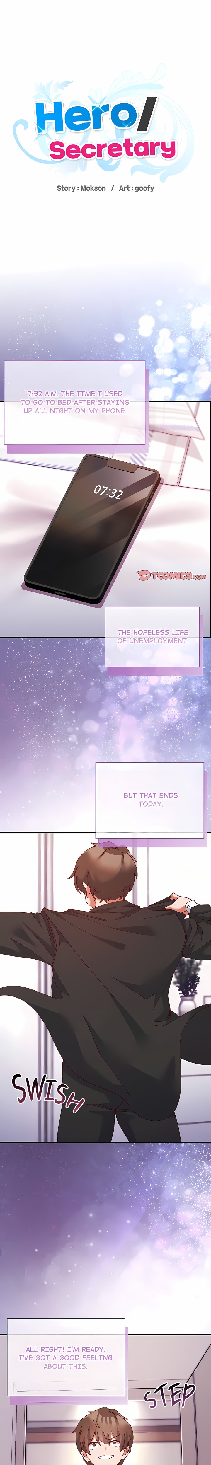Hero/Secretary Chapter 5 - Page 1