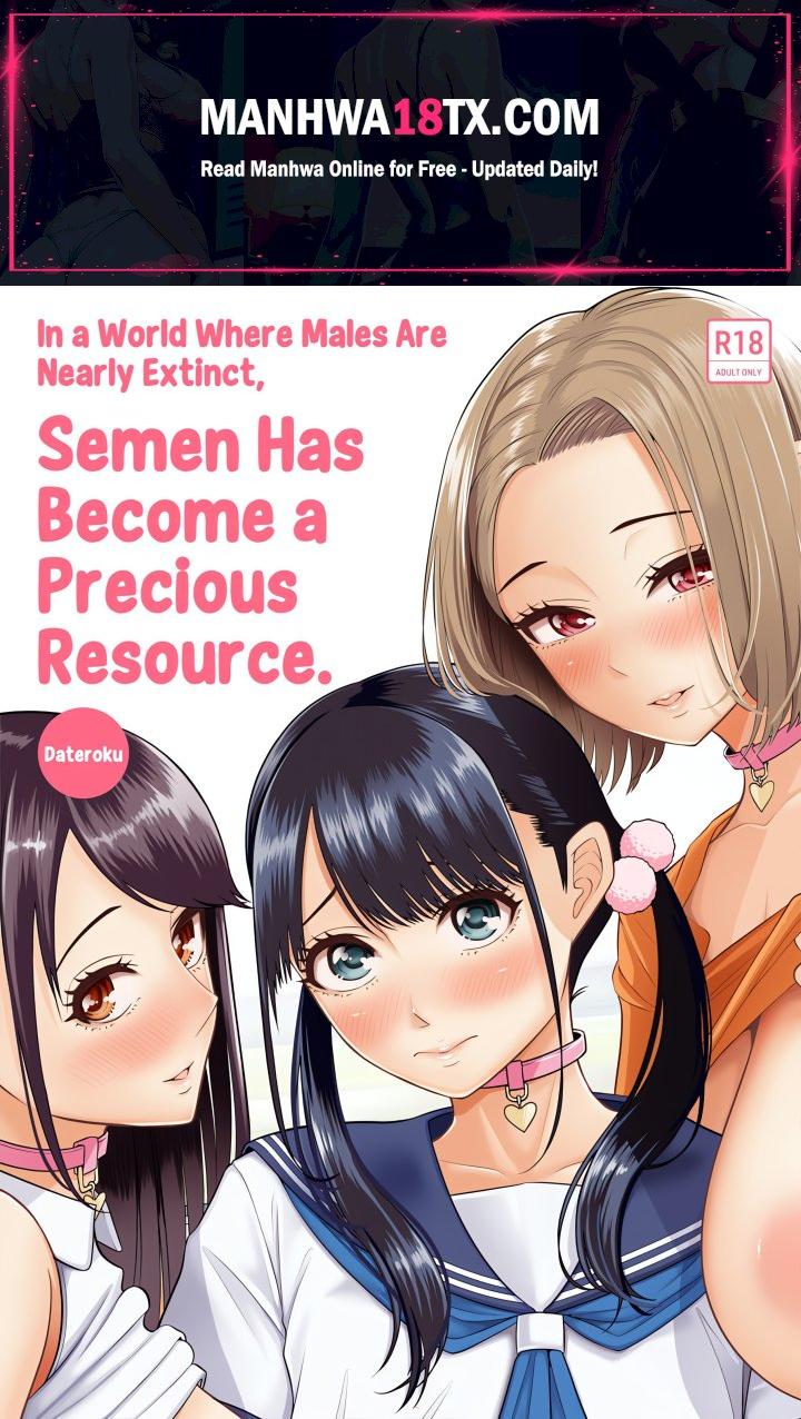 In a World Where Males Are Nearly Extinct, Semen Has Become a Precious Resource Chapter 1 - Page 1