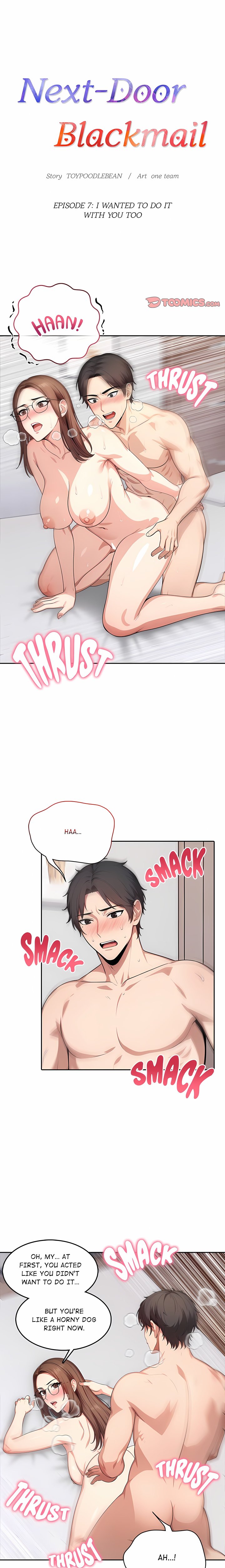 Next-Door Blackmail Chapter 7 - Page 1