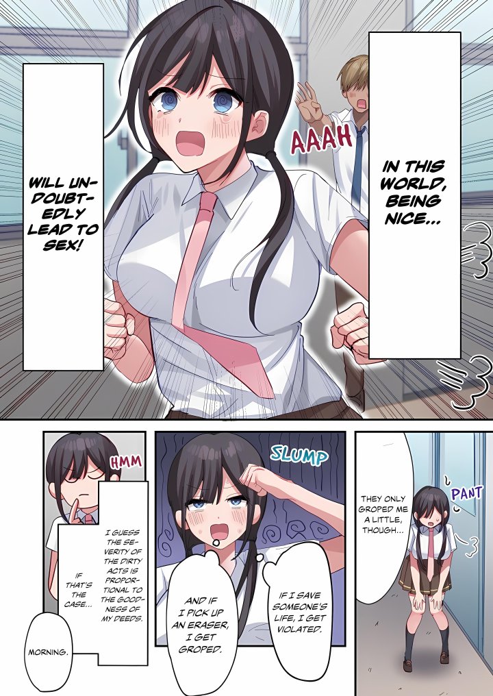 Wanna Do Something Nice Together? A World Where Kindness Leads to Sex (Uncensored) Chapter 2 - Page 4