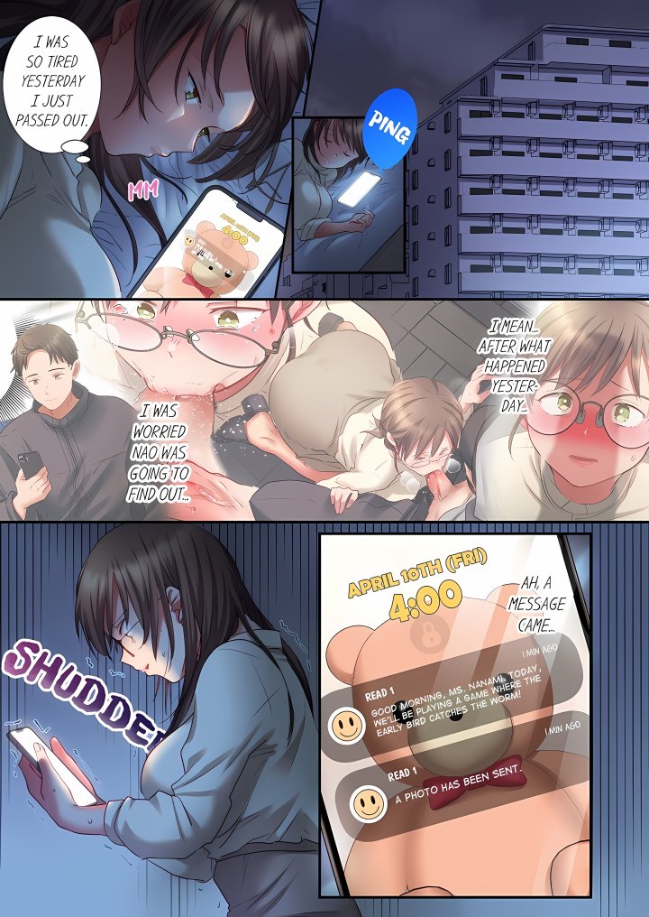 Sent to the Wrong Chat: Blackmailed by One of the Thirty Boys in My Class! (Uncensored) Chapter 3 - Page 1