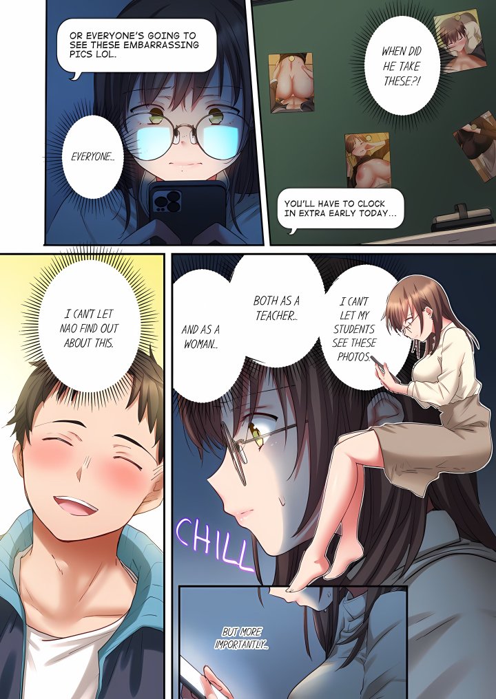 Sent to the Wrong Chat: Blackmailed by One of the Thirty Boys in My Class! (Uncensored) Chapter 3 - Page 4