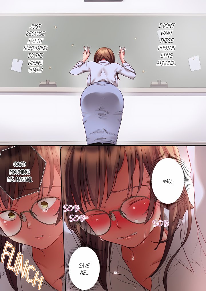 Sent to the Wrong Chat: Blackmailed by One of the Thirty Boys in My Class! (Uncensored) Chapter 3 - Page 7