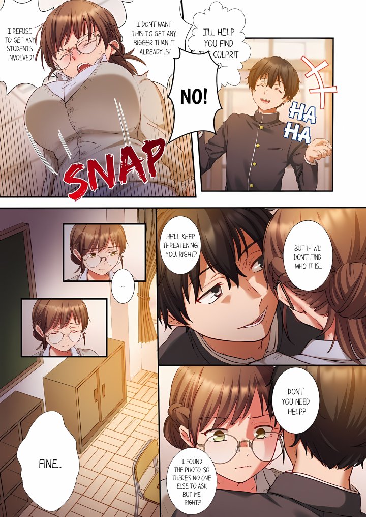 Sent to the Wrong Chat: Blackmailed by One of the Thirty Boys in My Class! (Uncensored) Chapter 4 - Page 3