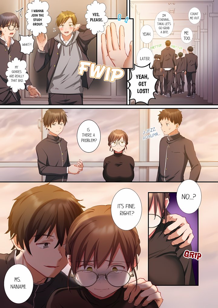 Sent to the Wrong Chat: Blackmailed by One of the Thirty Boys in My Class! (Uncensored) Chapter 5 - Page 11