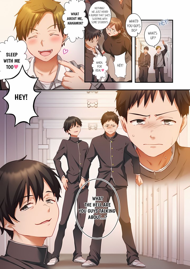 Sent to the Wrong Chat: Blackmailed by One of the Thirty Boys in My Class! (Uncensored) Chapter 5 - Page 9