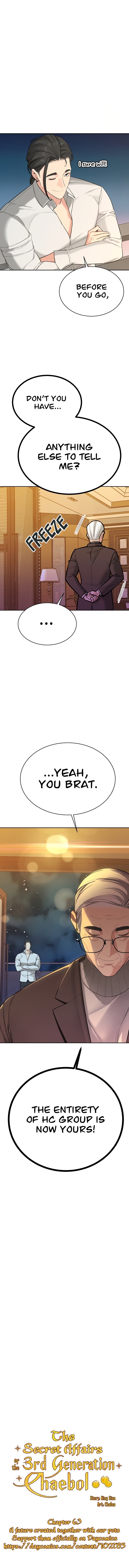 The Secret Affairs Of The 3rd Generation Chaebol Chapter 63 - Page 1