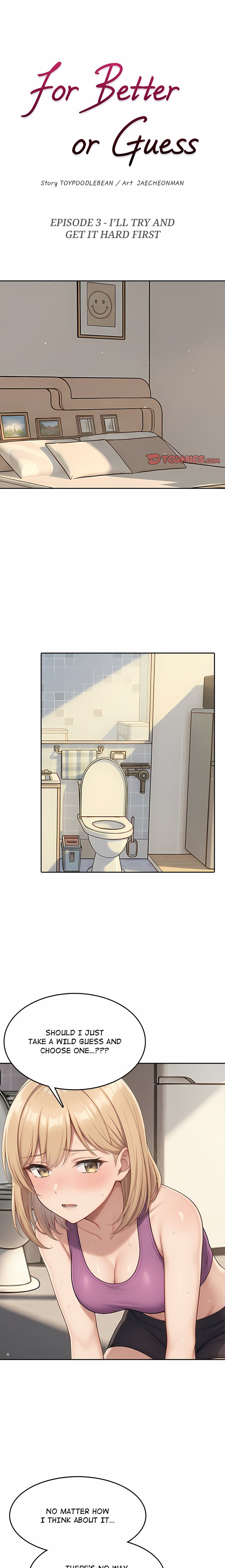 For Better or Guess Chapter 3 - Page 1