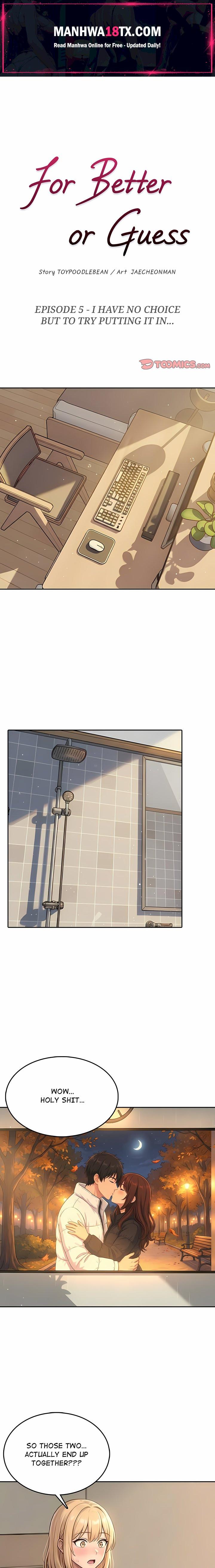 For Better or Guess Chapter 5 - Page 1