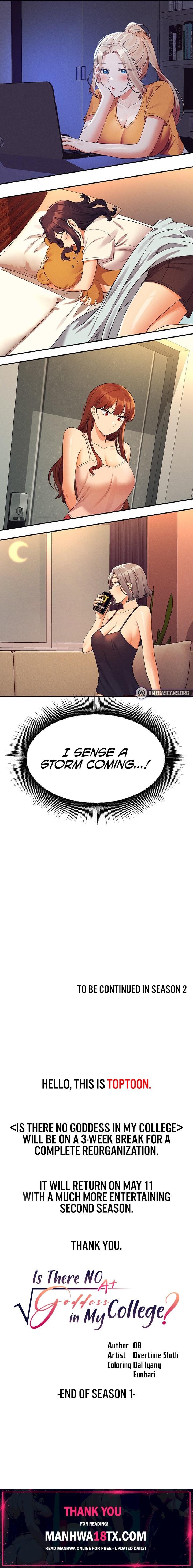 Is There No Goddess in My College? Chapter 78 - Page 31