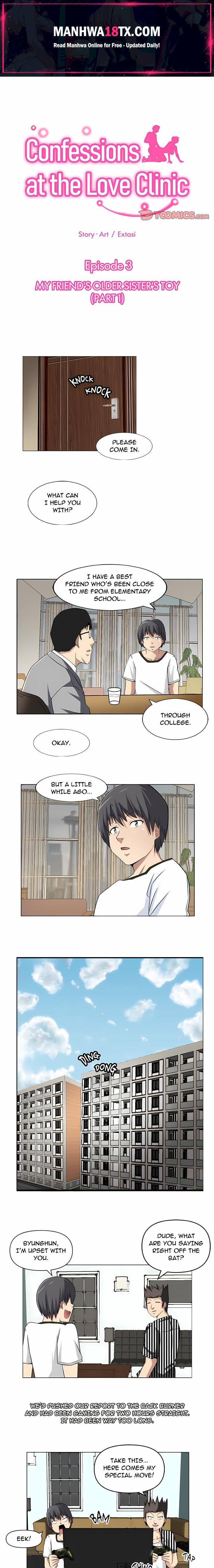 Confessions at the Love Clinic Chapter 3 - Page 1