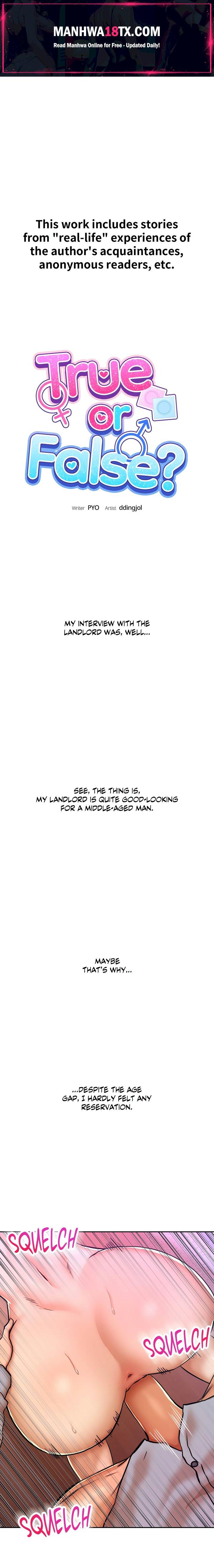 True or False? (Uncensored) Chapter 12 - Page 1