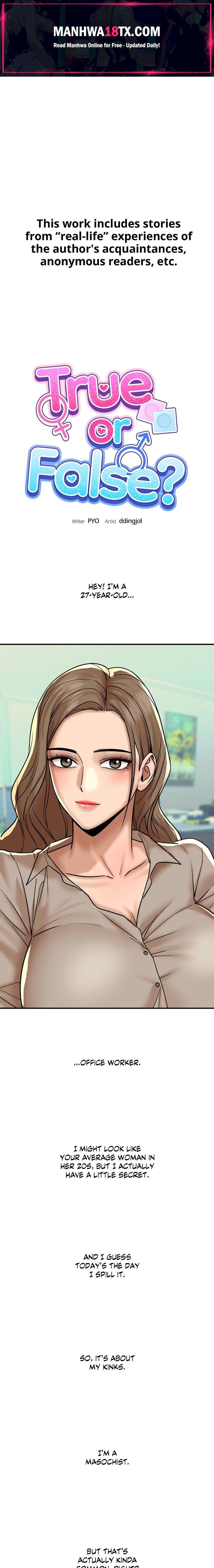 True or False? (Uncensored) Chapter 180 - Page 1