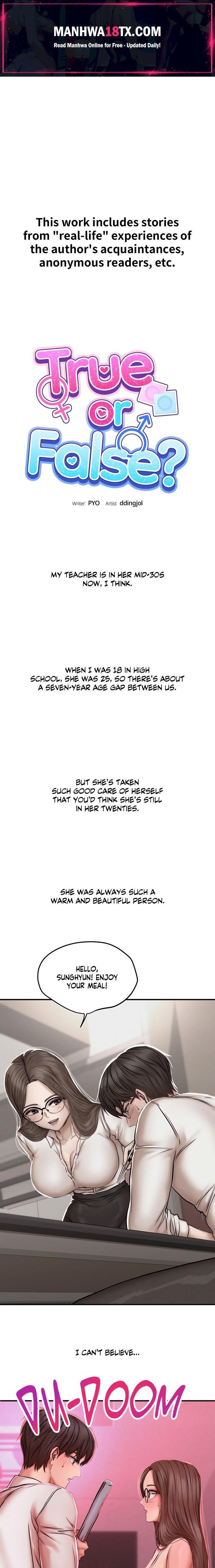 True or False? (Uncensored) Chapter 48 - Page 1