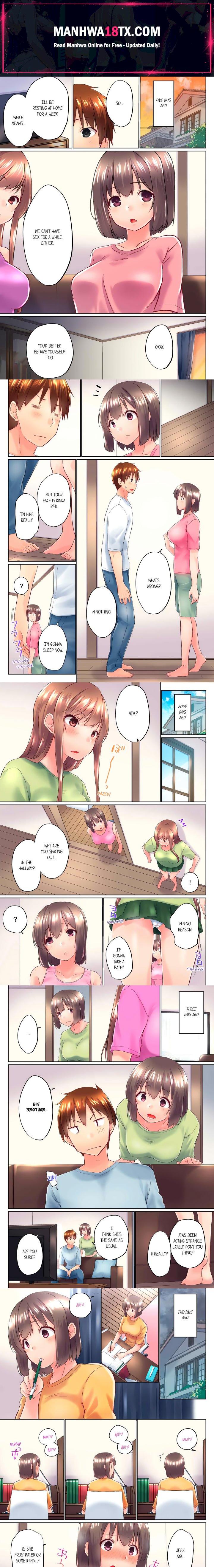 My Brother’s Slipped Inside Me in The Bathtub (Overflow) (Uncensored) Chapter 109 - Page 1