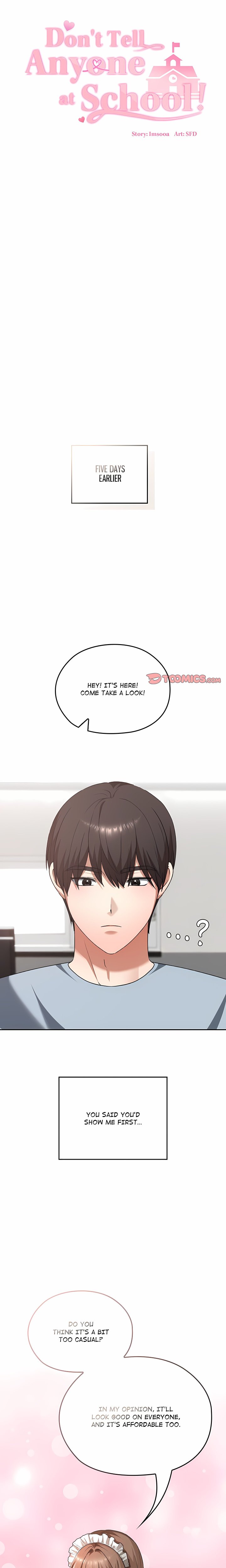 Don’t Tell Anyone at School! (Uncensored) Chapter 34 - Page 6