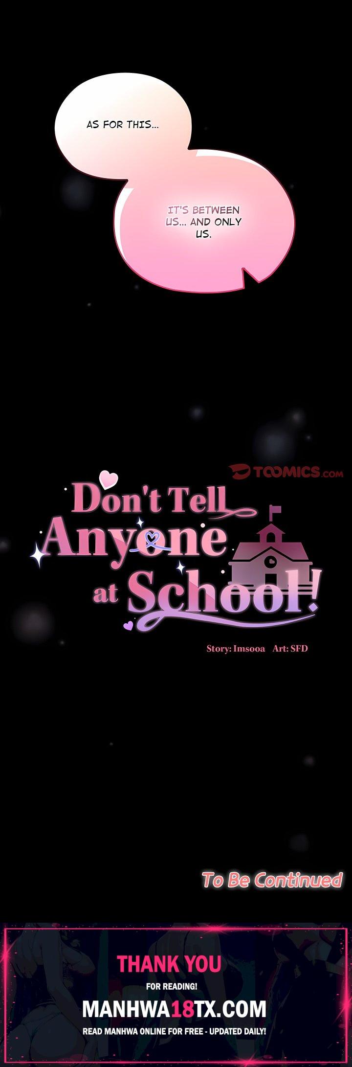 Don’t Tell Anyone at School! (Uncensored) Chapter 41 - Page 25
