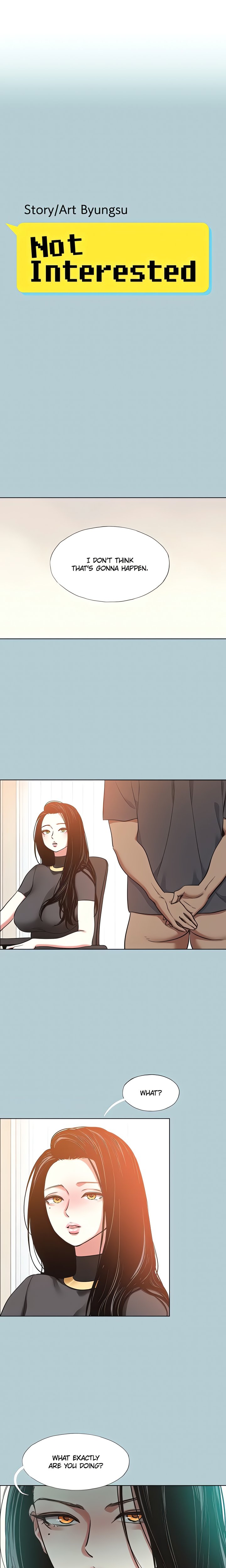 Not Interested Chapter 57 - Page 1