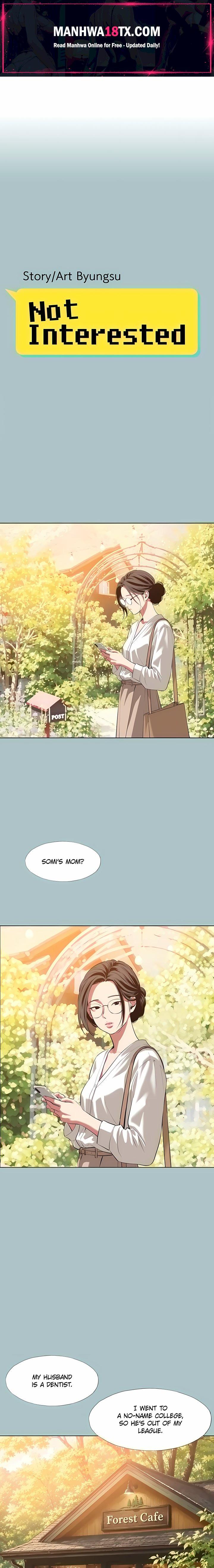 Not Interested Chapter 62 - Page 1